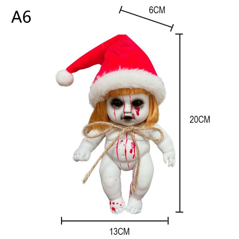 Horror Ghost Baby Hanging Doll Halloween Bar Ghost Courtyard Horror Doll Prop Ghost Festival Happy Halloween Day 2025 Decoration