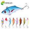 1pc Hengjia Sinking VIB Plastic Fishing Lure Bionic Shad Hard Bait Pike Lure Fishing Tackle Wobbler 8cm 12g