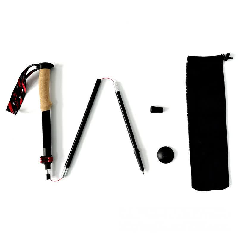 Tolex Aluminum Alloy Folding Hiking Pole