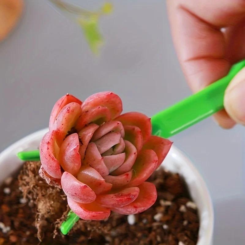 Набор из 4 садовых инструментов случайных цветов, включая инструменты для посадки, ведро, лопатку, подъемник для рассады, необходимые садовые гаджеты, инструменты для суккулентов