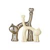 Creative Heart-Shaped Cat Ornaments, Living Room,TV Cabinet,Home, Bedroom,Desktop Decorations, Ceramic Art Cat Statue, Gift, New