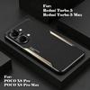 Деловой Матовый Алюминиевый Сплав Чехол для POCO X8 Pro X8 Pro Max Redmi Turbo 5 5Max Ударопрочный Защита от Отпечатков Пальцев Защита Объектива