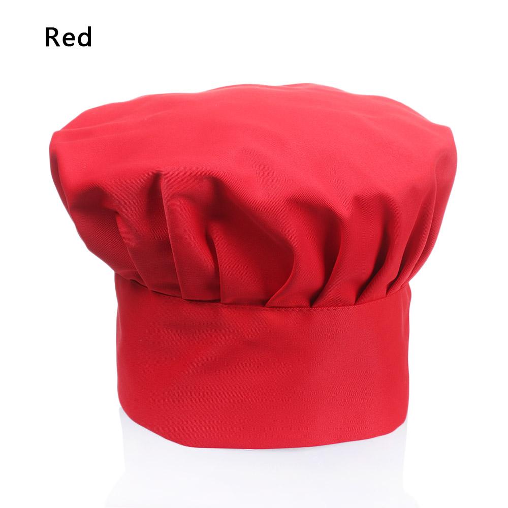Fashion Kitchen Elastic Working Cap Adjustable Chef Hat Uniform Hat
