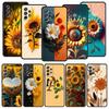 Чехол для телефона с подсолнухом для Samsung Galaxy A17 A07 A55 A35 A25 A15 A05s A33 5G A31 A23 A21s A13 A41 A73 A53 A51 A71 A03s S10