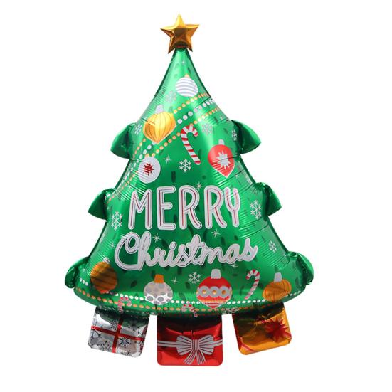 Рождественский воздушный шар яркий цвет надувной Vibe алюминиевая пленка конфета воздушный шар декоративный реквизит для детей