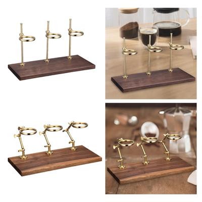 Держатель для кофейной капельницы, регулируемая по высоте кофейная станция, многоразовый держатель для кофейного фильтра для домашнего офиса, кухни, кофейни