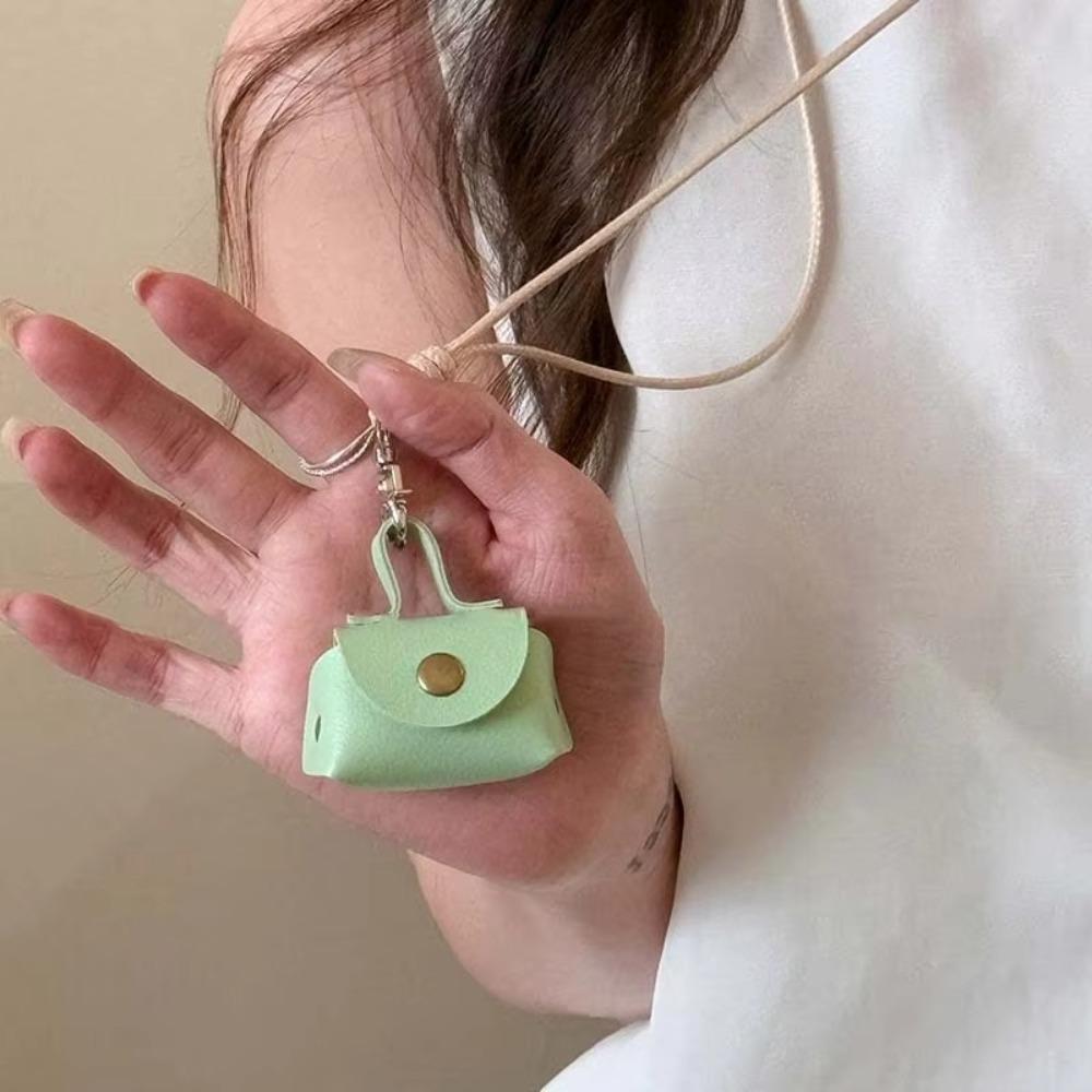 Кожаный подвесной кошелек для монет на шею, ожерелье-подвеска, женское ожерелье, новая длинная цепочка для свитера, женская