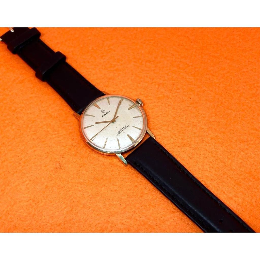 Б/у Винтажные часы RADO Rado 25 камней Fonte Melon кал.72 с ручным заводом, рабочий экземпляр