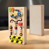 Kids Wooden Busy Board With Realistic Steering Wheel And Circuit Board For Developmental Toys