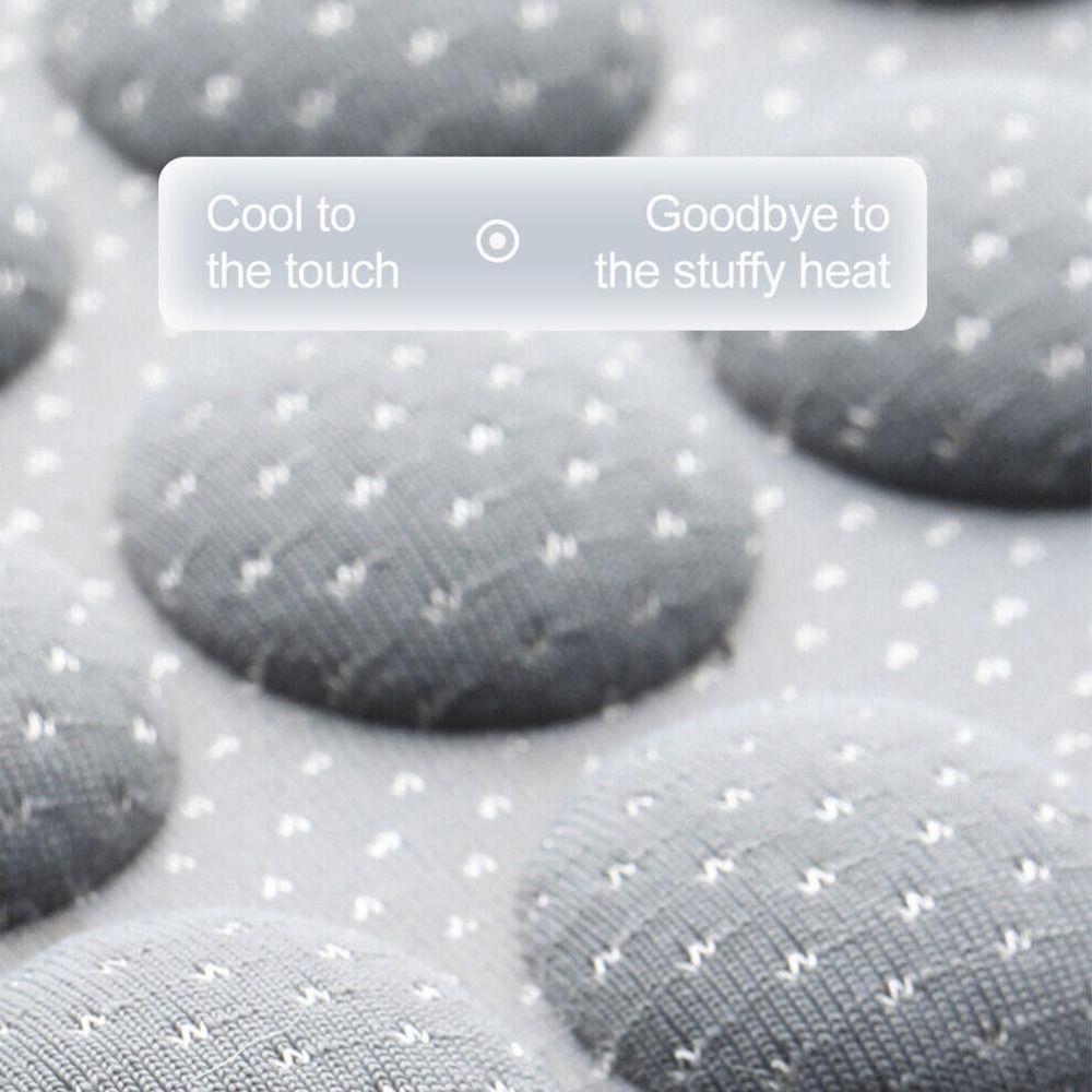 Ледяной шелк Ледяной шелк Автомобильное сиденье Подушка на спинку сиденья Цельная подушка для автомобильного сиденья с ледяным охлаждением Грузовик Автомобиль