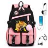 Primary and Secondary School Students Double Shoulder Schoolbag Personalized Multi-functional Student Schoolbag