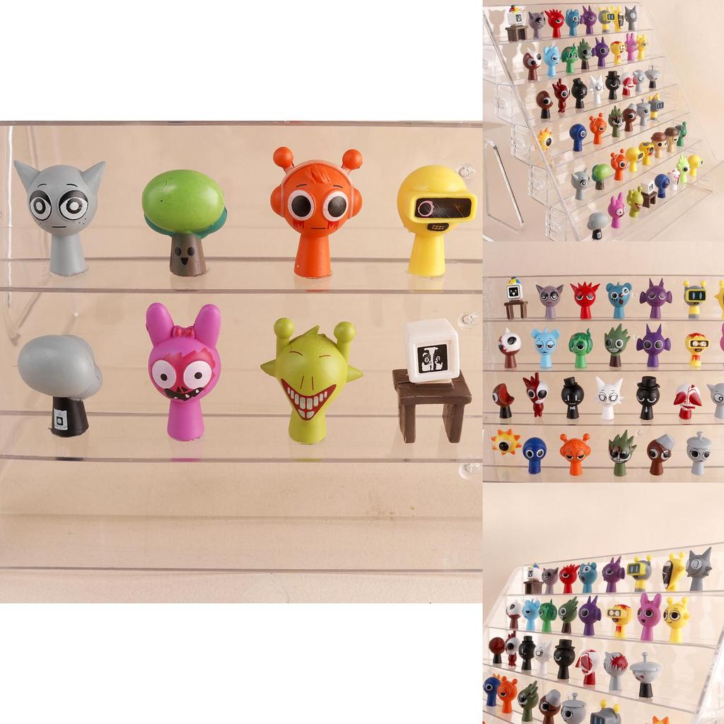 Sprunki Коллекция Музыкальная шкатулка с животными ПВХ Игрушка для детской игровой комнаты