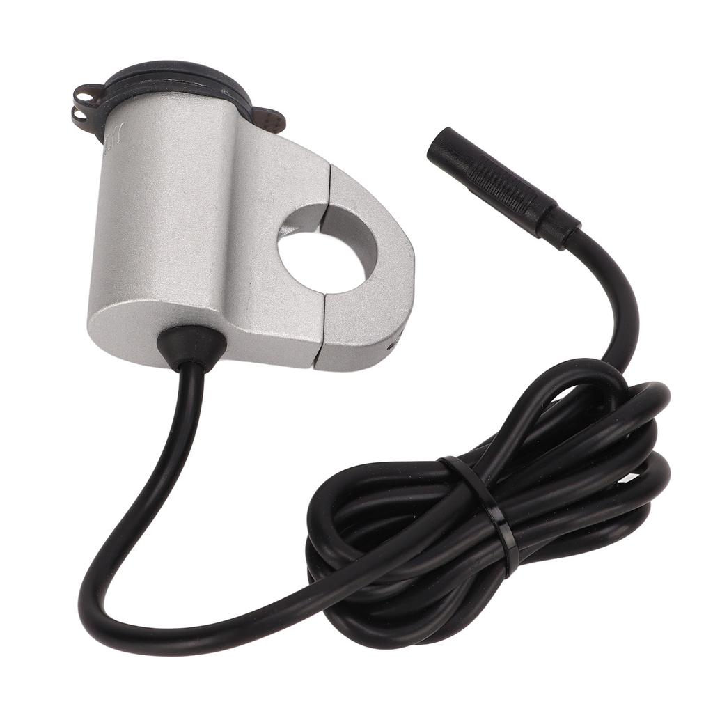 Motorcycle USB Charger Waterproof 12V Power Adapter Digital Display Voltage with Switch