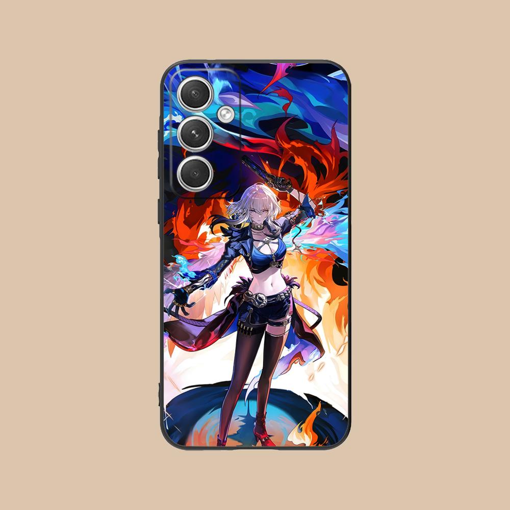 Чехол для телефона Wuthering Waves Galbrena для Samsung Galaxy S26 S25 S24 S23 S22 S21 S20 Note20 Plus FE Ultra Цветная обложка Cover