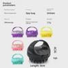 Silicone Scalp Massaging Shampoo Brush and Anti-Itch Comb