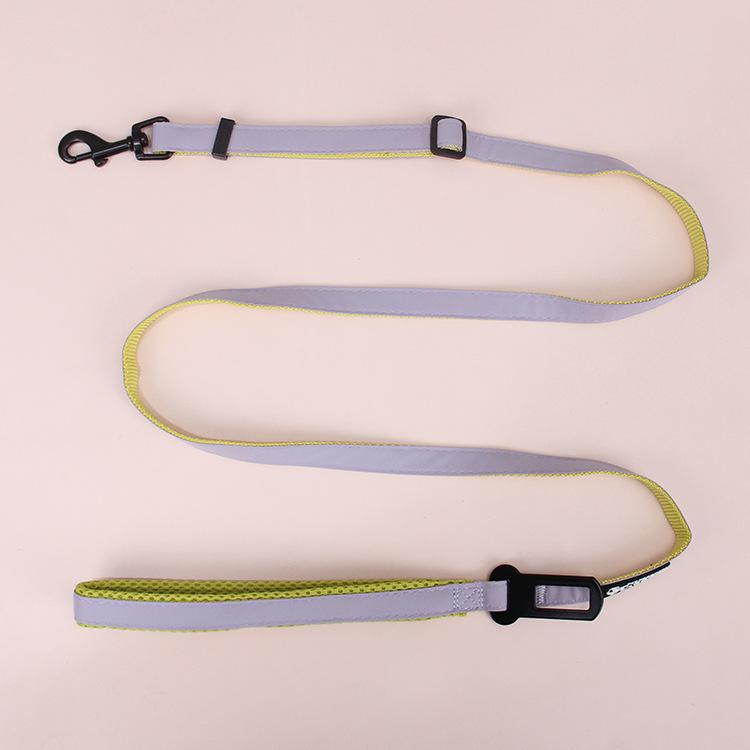 Pet dog chest strap I-shaped reflective dog vest strap can lift and prevent explosion and punch the chest and back of large dogs