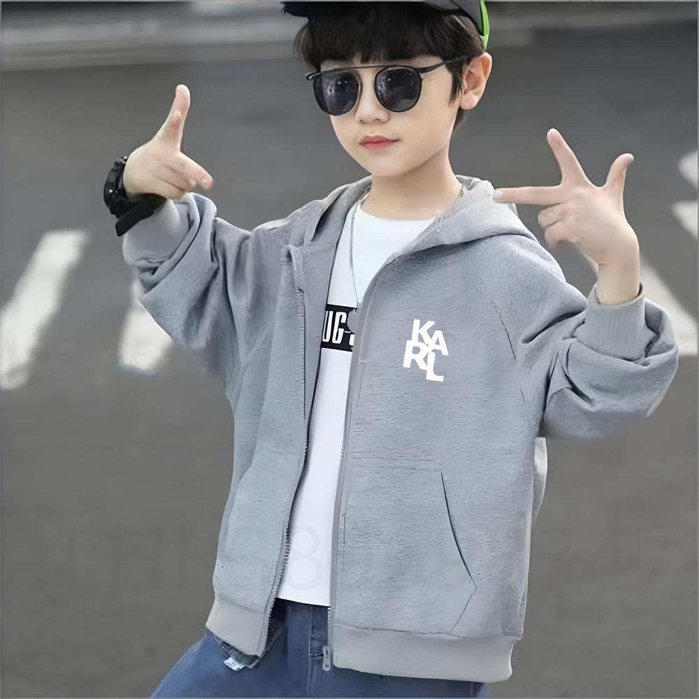 Children Hoodie Black Cat White Cat Zip Up Cardigan Tops Girl Pink Boy Coat Hoodies Kid 3-12 Year Autumn Zipper Style