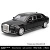 1:24 Aurus Motors Aurus Senat Россия Лимузин Сплав Металл Литая Модель Автомобиля Звук и Свет Классические Коллекционные Украшения Подарки