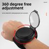 Bicycle Rearview Mirror, with Wrist Strap, Arm Can Rotate 360 Degrees Reflector