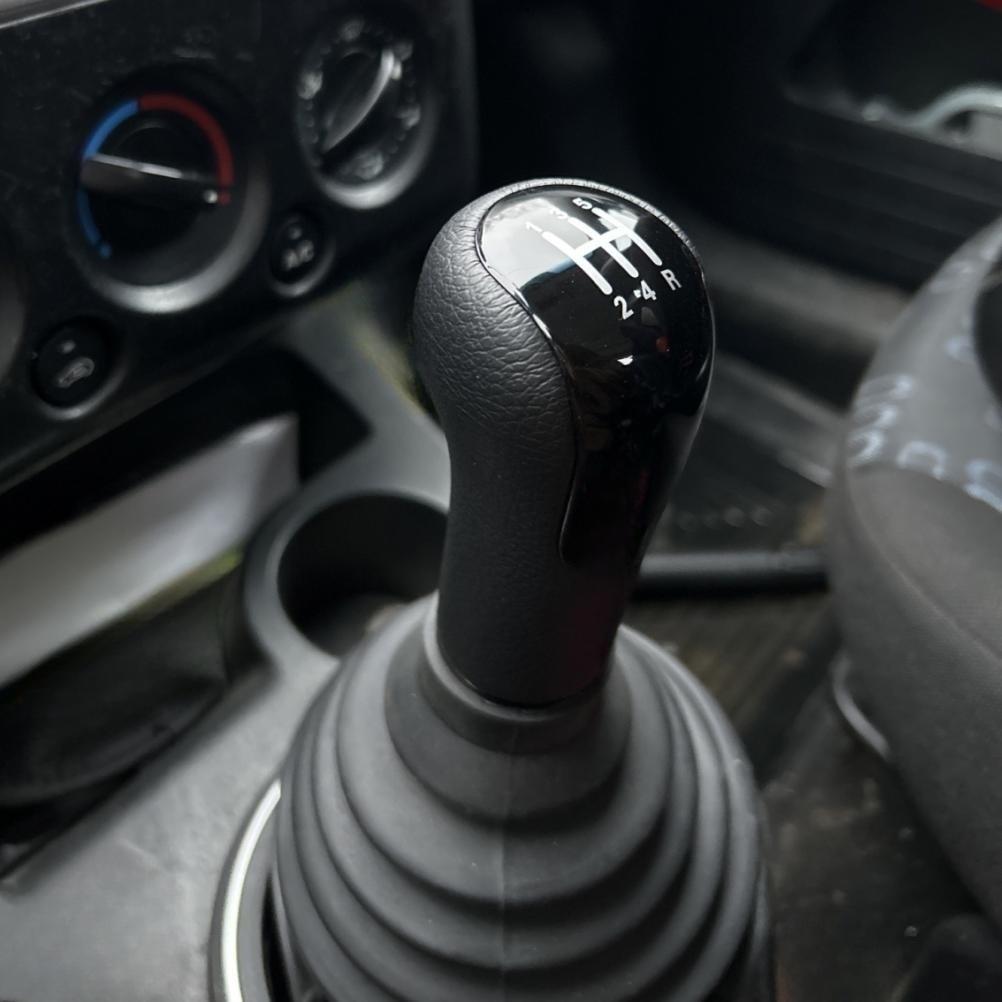 5-ступенчатая ручная ручка переключения передач, ручка переключения передач автомобиля, замена черного пластика для Ford Fiesta Fusion Transit Connect 2002+