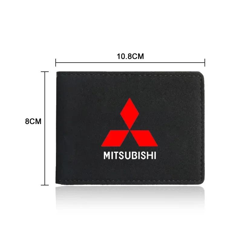 jvbn10 Portable Car Driver License Holder PU Leather Card Bag Interior Accessories for Mitsubishi Outlander Lancer Pajero ASX L200 Xpan