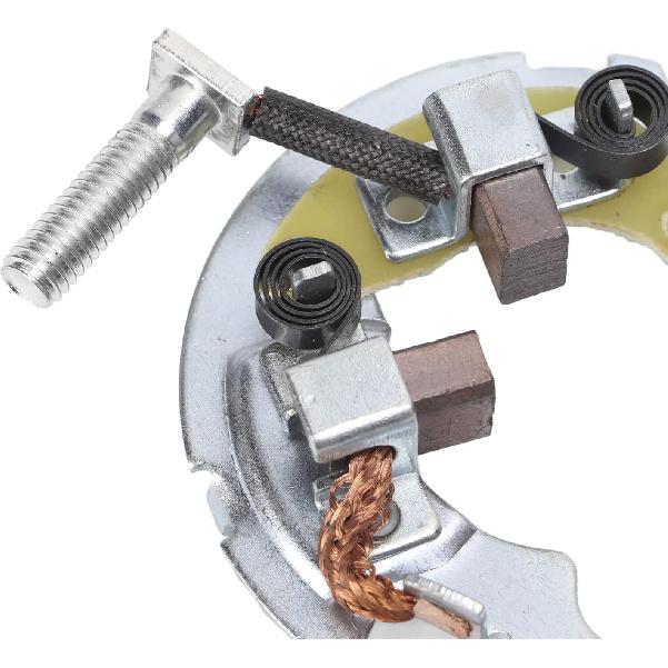 EVGATSAUTO Starter Repair Kit, ATV Starter Motor Brush Holder Electrical Starter Repair Kit Replacement for CBR600F 300FW 400FW 450S