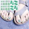 Heart Moon Smile Waterproof Toe Nail Sticker Full Cover Decal Adhesive Wrap