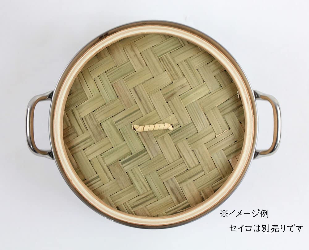 Manyo Japanese made induction compatible stainless steel steamer pot 30cm EX00412