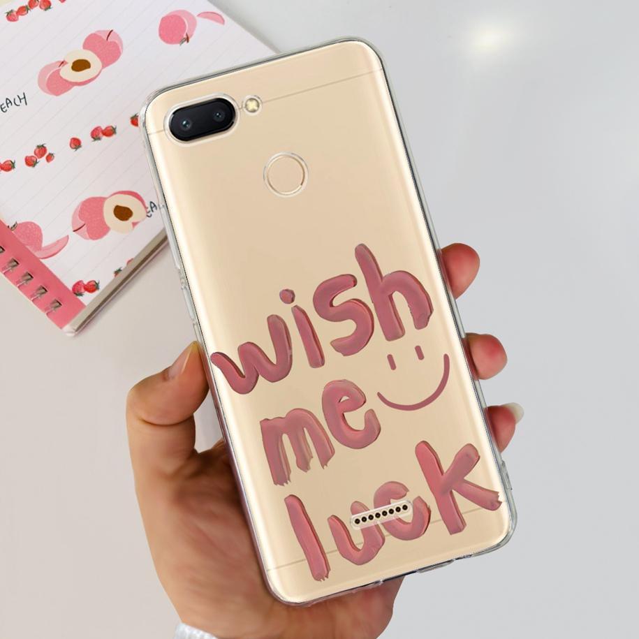 For Cover Xiaomi Redmi 6 Phone Case Fashion Marble Butterfly Soft Silicone Back Cover For Xiomi Redmi 6 6A Redmi6 Redmi6a Fundas