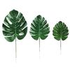 2Pcs Artificial Tropical Monstera Leaves Wedding Party Home Table Decoration