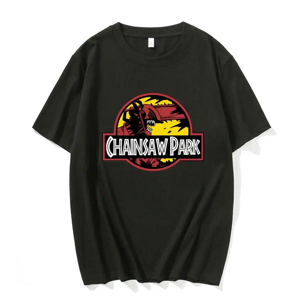 Футболка «Человек бензопилы» MAKIMA, футболка с японским аниме, футболки унисекс с рисунком манги, топы, забавная футболка с героями мультфильмов, унисекс, футболки в стиле хип-хоп, унисекс