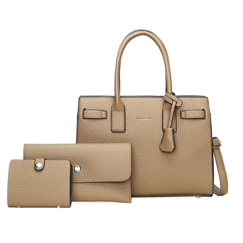 Очарование осени и зимы, лидерство в моде! Женская сумка в европейском и американском стиле с узором «Личи», совершенно новая.