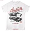 British Motor Heritage BMH Austin Healey Логотип с крыльями Мужская футболка винтажная Стирка дизайнерская одежда Мягкая Повседневная Дышащая