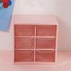 Practical Compartment Organization Thickened Durable Mini Compact 6 Drawers Storage Container Household Items Rack