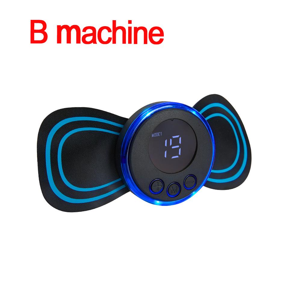 Массажер для шеи, ЖК-дисплей, EMS, электрический массажный пластырь для шеи, низкочастотный импульсный миостимулятор, подушечки, облегчение боли, релаксация