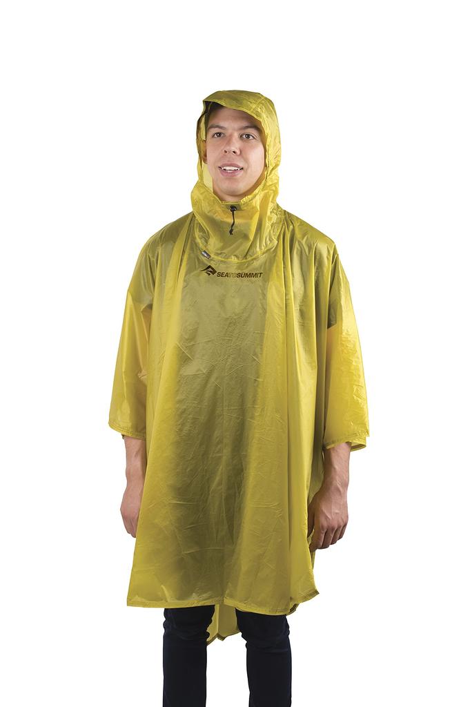 Sea to Summit Ultra Silna Poncho Raincoat and Pack Cover