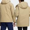 Adidas Пуховик 3-в-1 со съемным капюшоном Мужская верхняя одежда Светло-хаки H20771