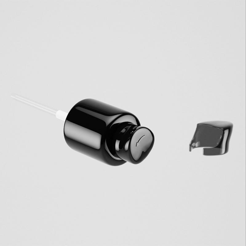 1Pcs Liquid Foundation Pump With Protect Lock Indenter & Pump Press Cover