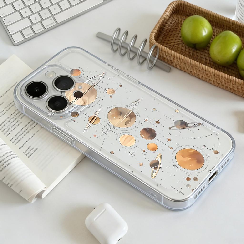 Transparent Shockproof Soft Cover For IPhone 16 15 14 13 12 Pro Max 17 Pro Max IPhone 13 12 11 Pro 16 Plus IPhone 15 14 Plus