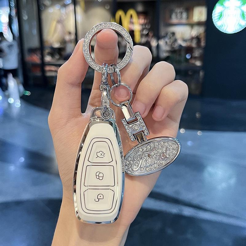 Key Cover Car Shell Buckle for Ford Focus Mondeo Kuga Bo Rui Territory - Fits Multiple Models