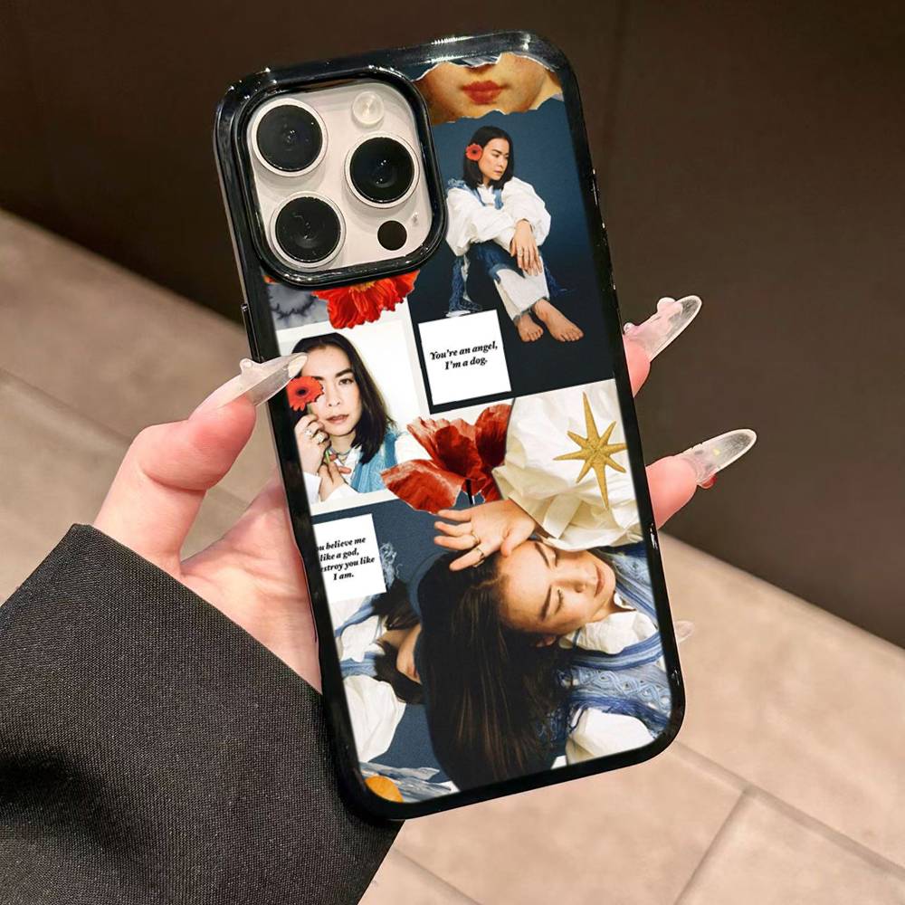 Популярная певица M-Mitski Для iPhone 17 16 15 14 13 Pro 12 11 Pro Max Жесткие чехлы для телефона из ПК+ТПУ Задняя крышка