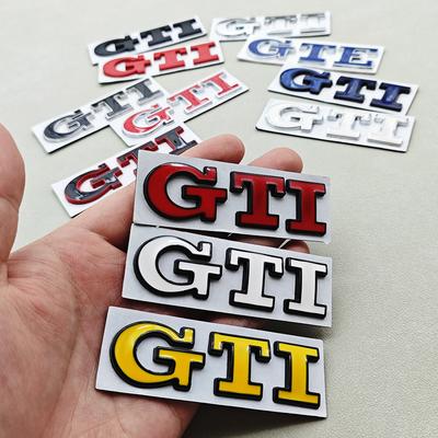 2026 Горячий Для VOLKSWAGEN VW 3D Металлический Логотип Значок GTI Буквы Значок на Задний Багажник Автомобиля Для Volkswagen VW Golf 4 5 6 7 7.5 MK4 MK5 MK6