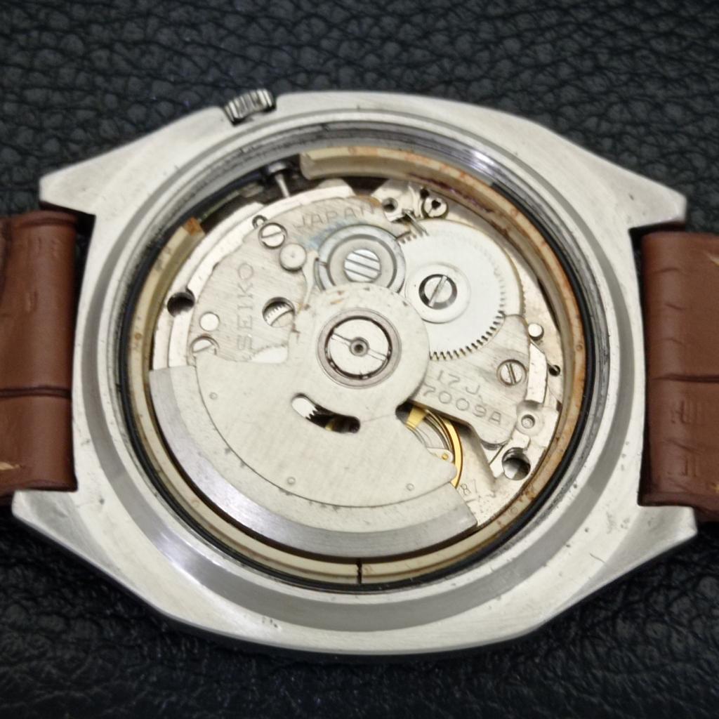 ВИНТАЖНЫЕ МУЖСКИЕ ЧАСЫ SEIKO AUTOMATIC 7009A ЯПОНИЯ ЦИФЕРБЛАТ FERRARI a700406-5 R203-a700406