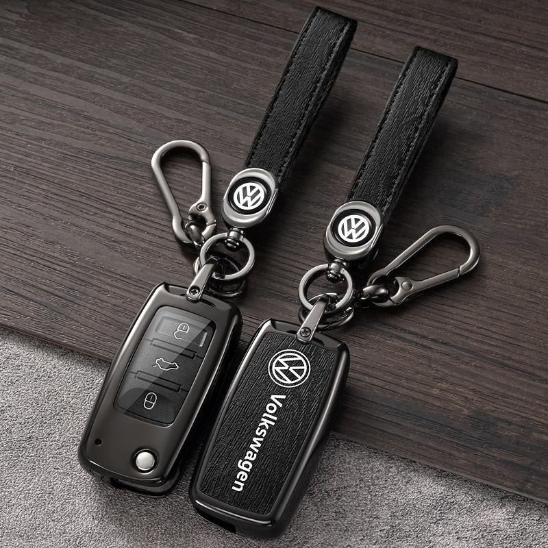 Чехол-брелок для ключа автомобиля VOLKSWAGEN VW для VW Volkswagen Polo Tiguan Passat B5 B6 B7 Golf 4 5 6 MK6 Jetta Beetle Eos Scirocco Up T