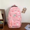Студенческий школьный рюкзак большой емкости с кроликом, женский рюкзак с принтом