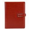 A5 Binder 6 Rings PU Leather Magnetic Closure Refillable Notebook Binder with 80 Sheets Paper