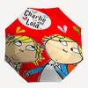 Charlie and Lola Theme Automatic Umbrella, Lightweight & Portable, 8 Rib, Perfect for Outdoor Travel, Birthdays, Christmas, Gifts.