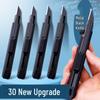 Студенческий канцелярский нож: 30° Маленькое лезвие, Титановый сплав, Углеродистая сталь, Мини-резак для бумаги для обоев