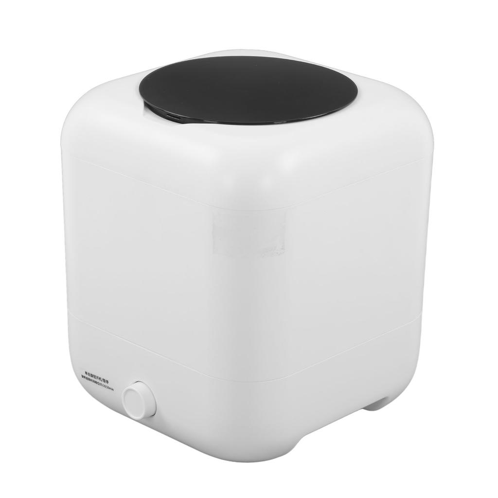 Mini Washing Machine ABS USB Rechargeable Small Portable Washer with Timing Function for Apartment
