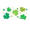 140 шт. СТ. Украшения для вечеринки в честь Дня Святого Патрика Зеленые бумажные тарелки и салфетки Ирландские праздничные принадлежности Набор столовых приборов для праздничной вечеринки